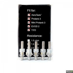 Résistances/mèches double (x5)-Kangertech